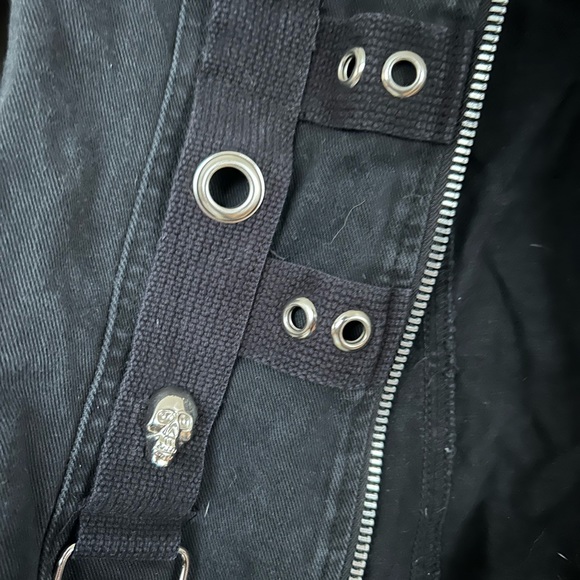 Tripp NYC Black Denim Jacket - Picture 5 of 9